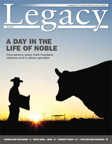 A Day In The Life Of Noble | Legacy Fall 2012 Issue