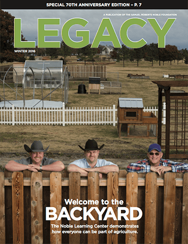 Welcome to the Backyard | Legacy Winter 2016 Issue