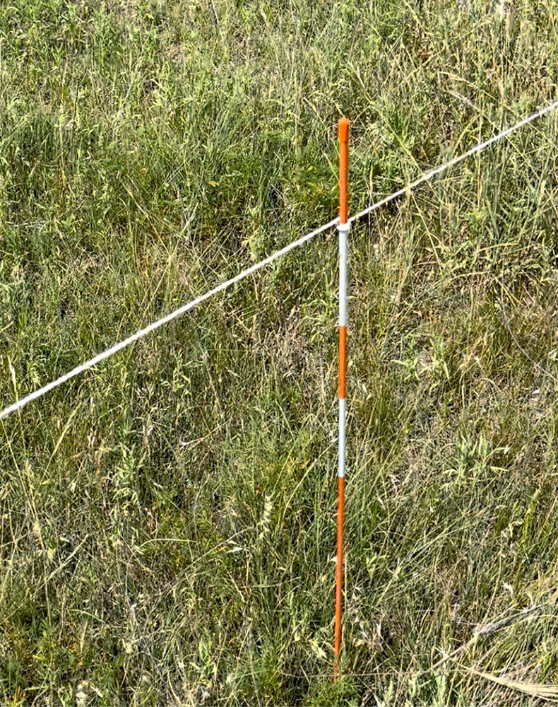 Stake post for fencing