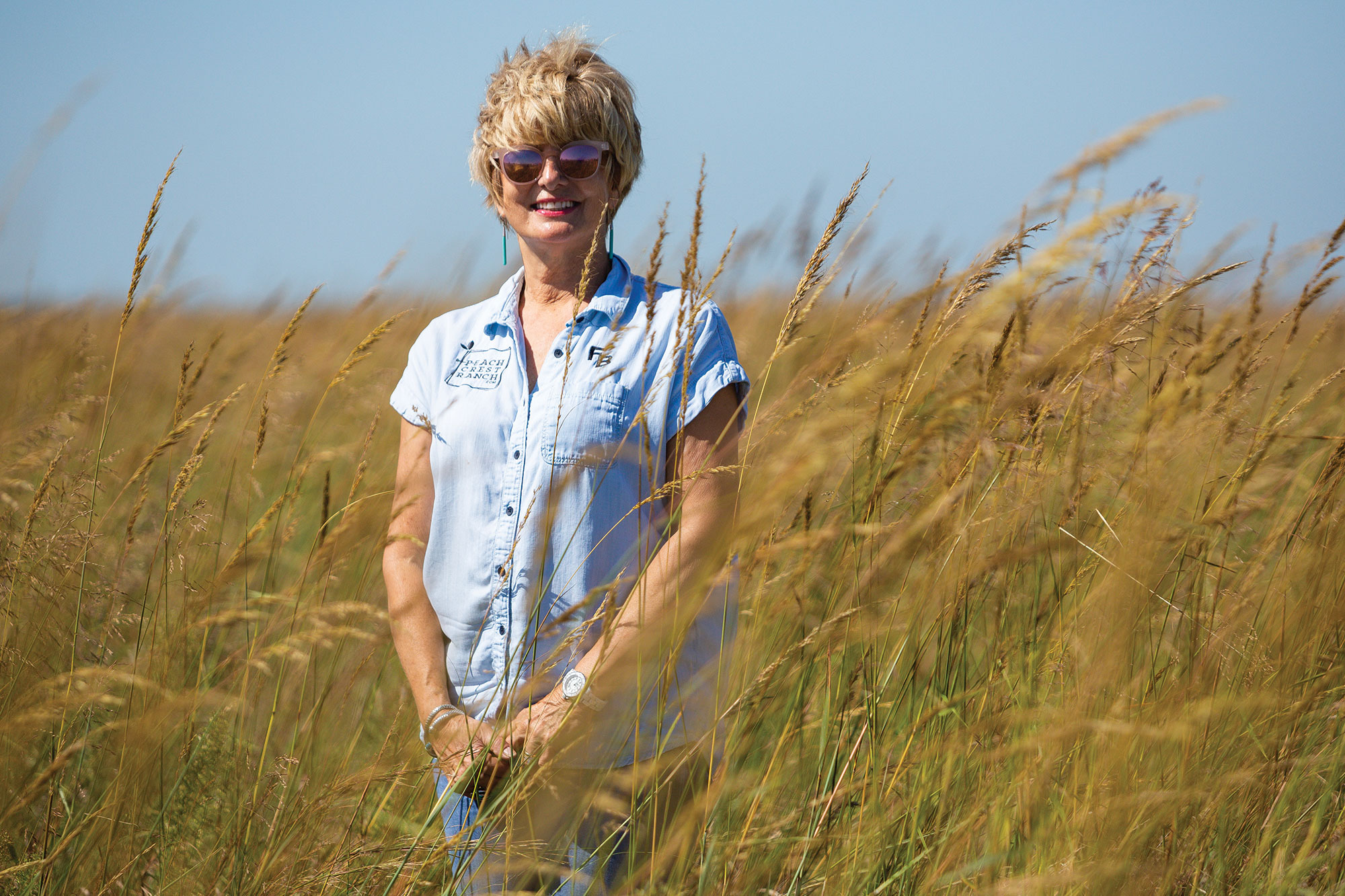 Susan Bergen focuses on building soil health and improving the land on her ranch in Sulphur, Oklahoma.