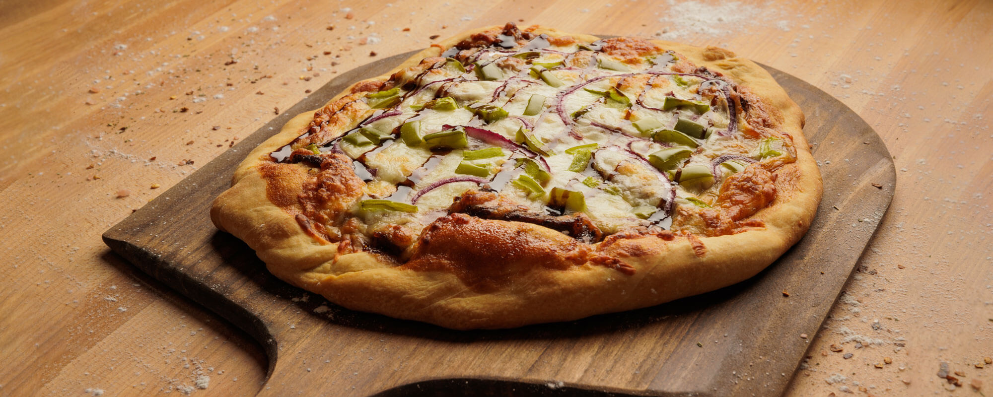 In the Kitchen: BBQ Steak and Onion Pizza