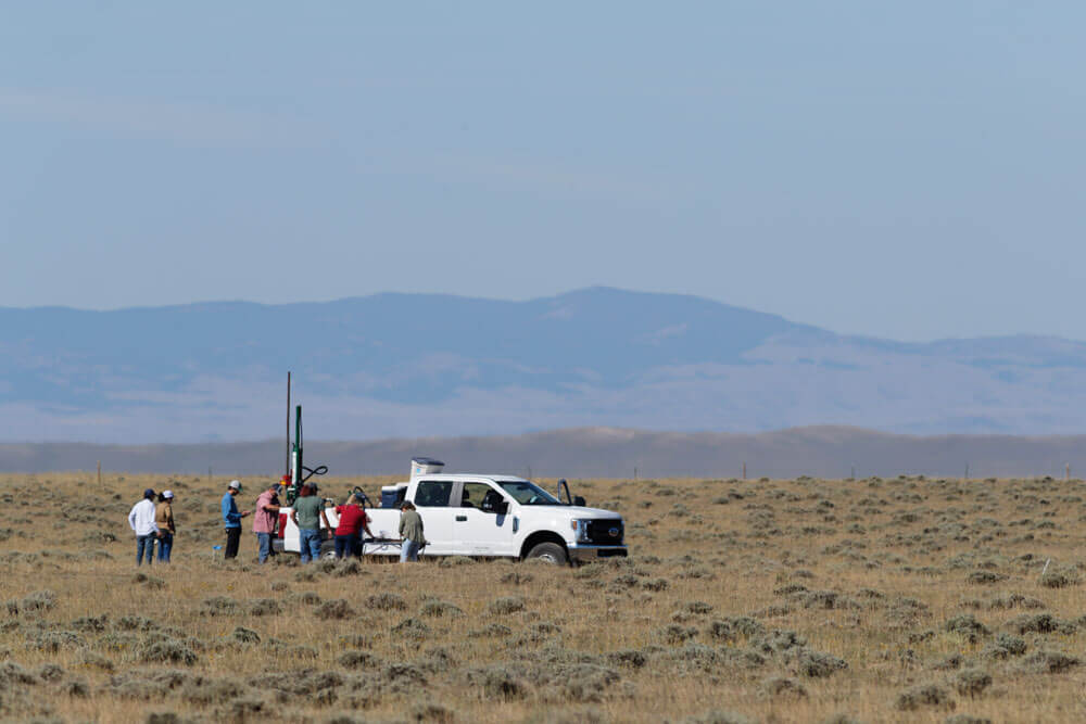 FFAR Research team collects data in Wyoming
