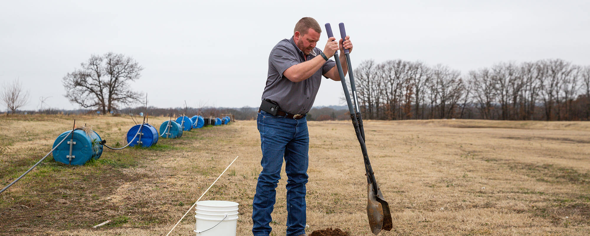 How to Do a Perc Soil Test for Fruit and Pecan Production