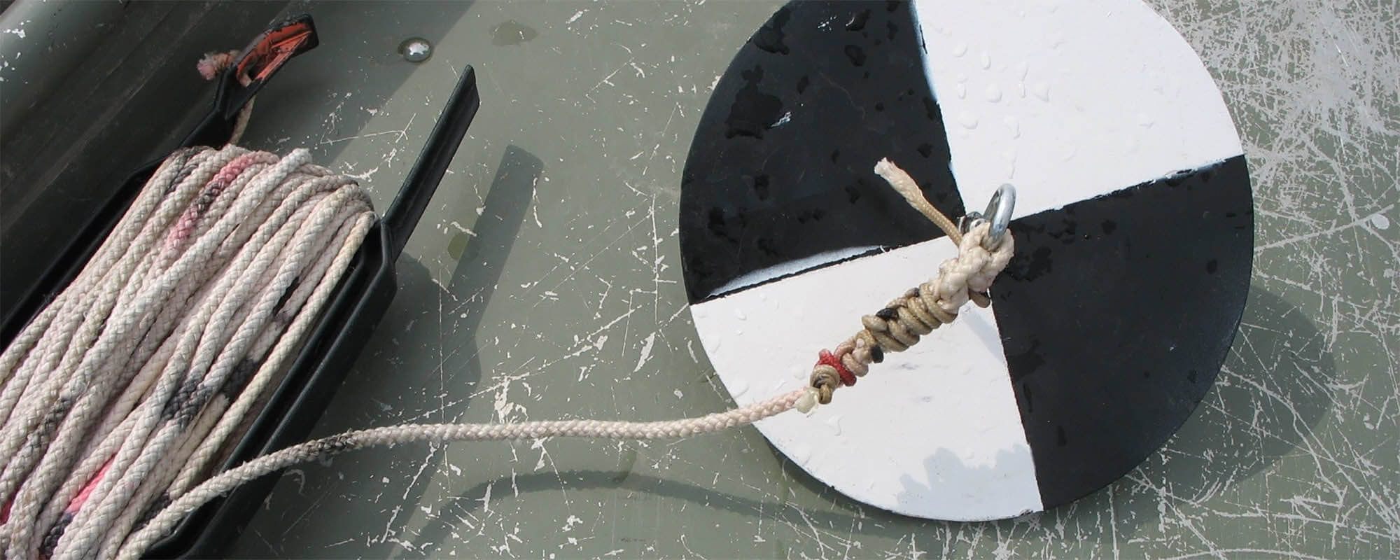 A Secchi Disk is Used to Measure Water Clarity