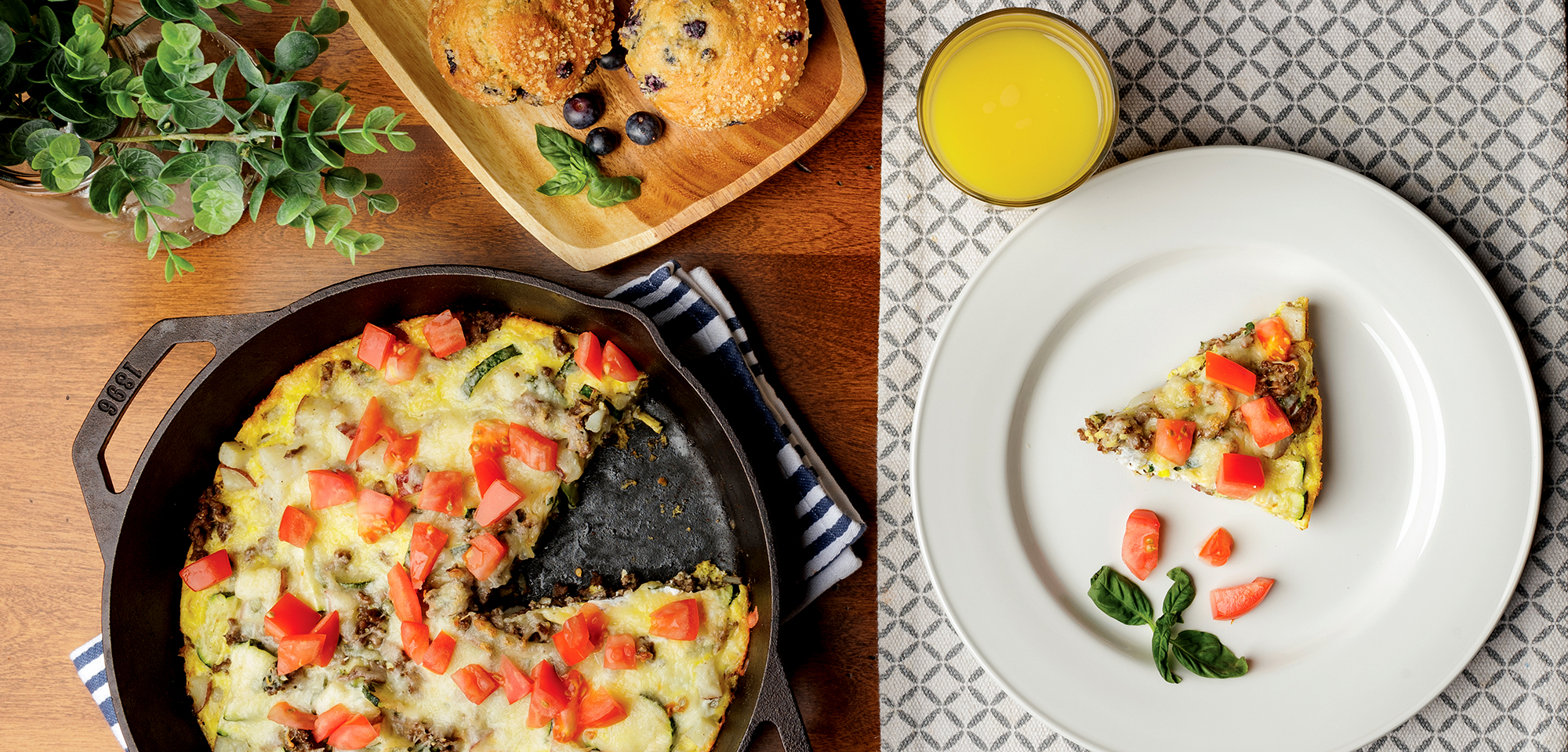 Beef and Veggie Frittata