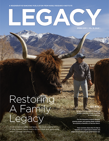 Legacy magazine spring 2025 cover