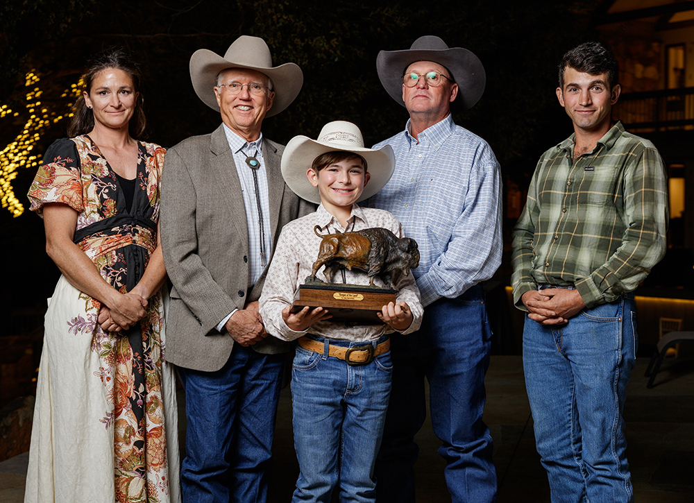 G Bar C Ranch with the inaugural Noble Land Stewardship Award