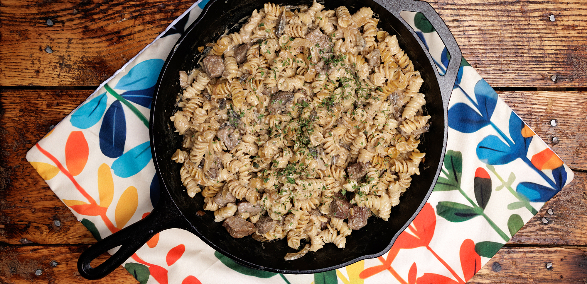 In the Kitchen: Beef Stroganoff